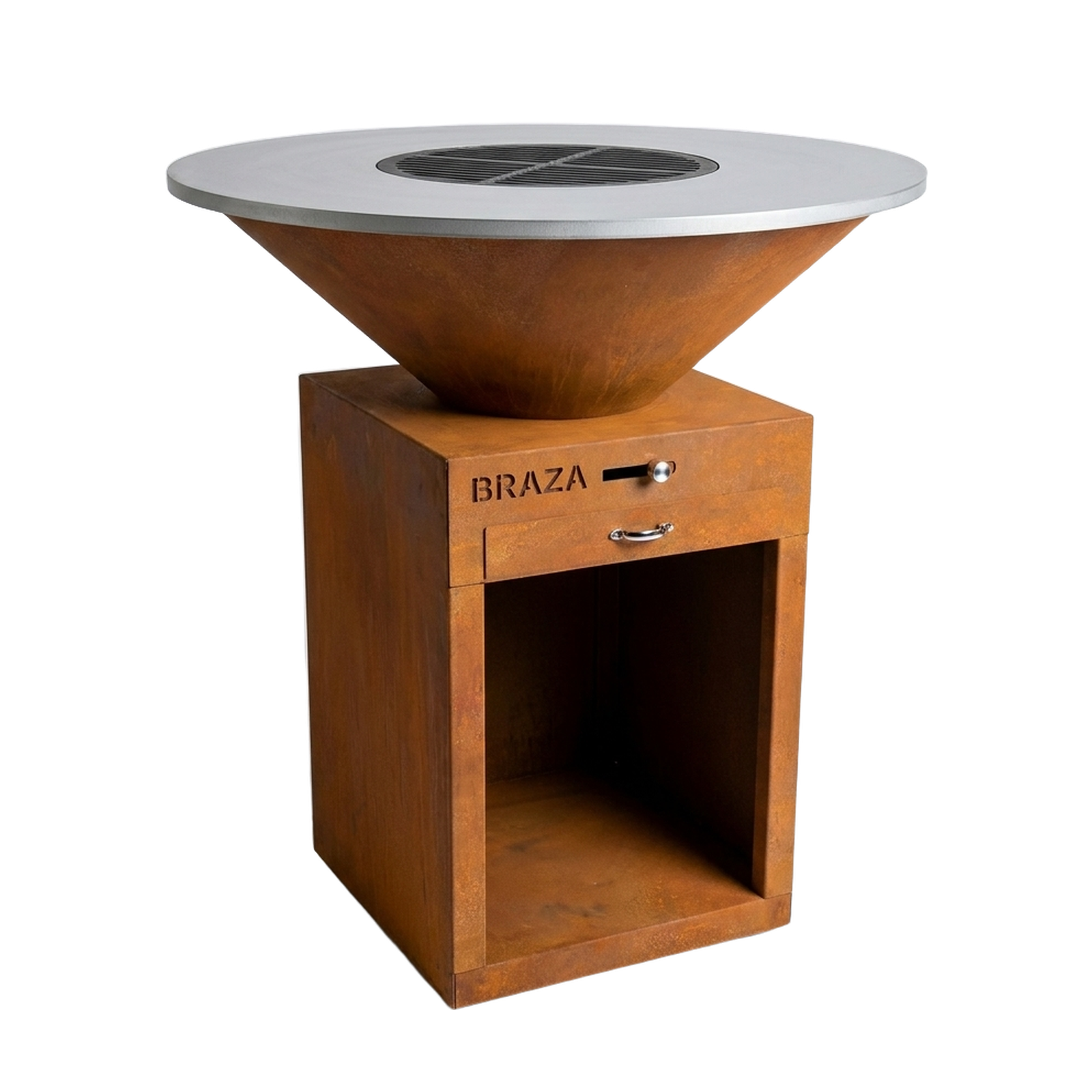 Brasero Plancha Corten 45