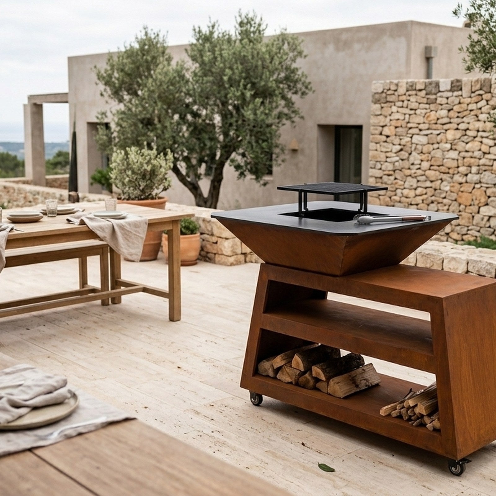Brasero Console lifestyle