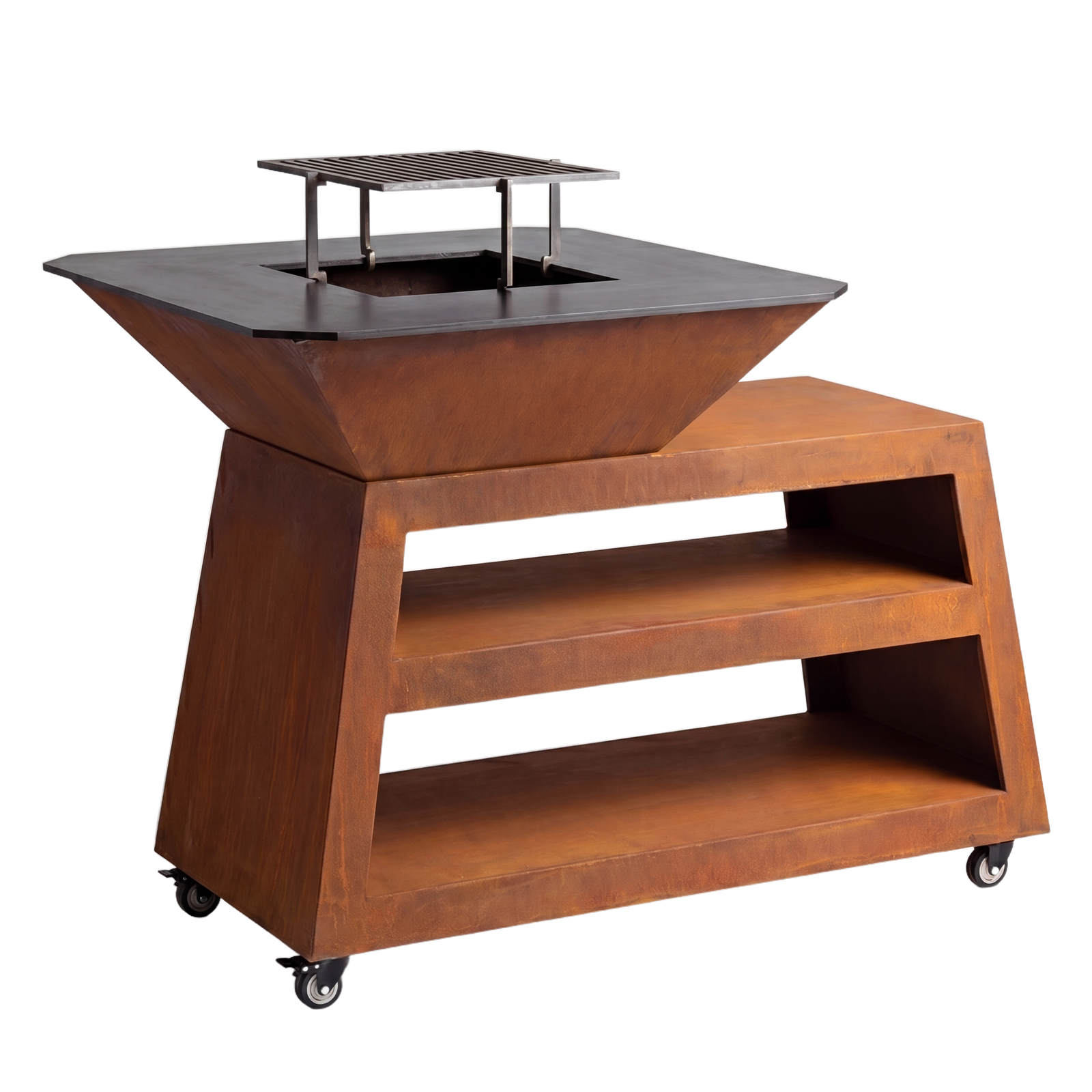 Brasero Console Corten 45