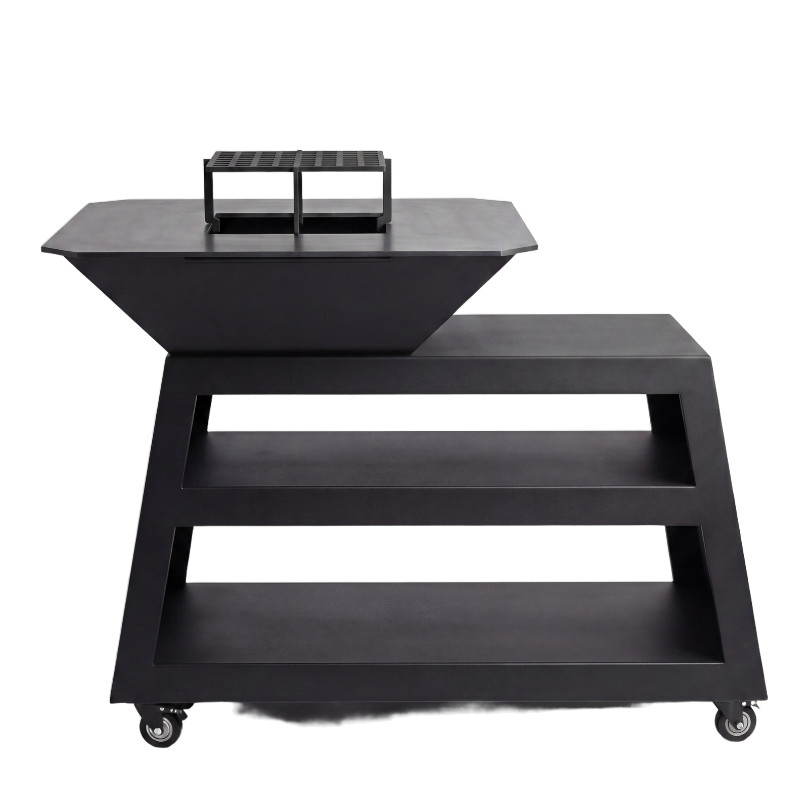 Brasero Console Noir face